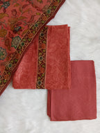 Pink Salwar Kameez with Kantha Work Dupatta & Plain Bottom